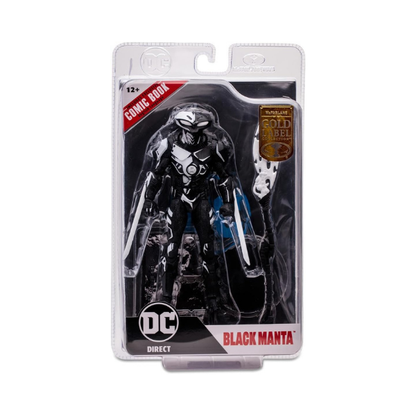 DC Multiverse Black Manta Page Punchers Gold Label 7" Figure