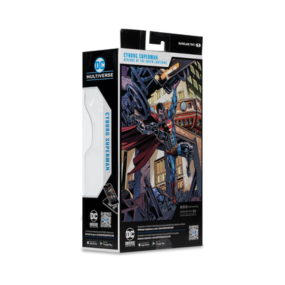 DC Multiverse Cyborg Superman (Revenge of the Green Lanterns) 7 Inch Figure