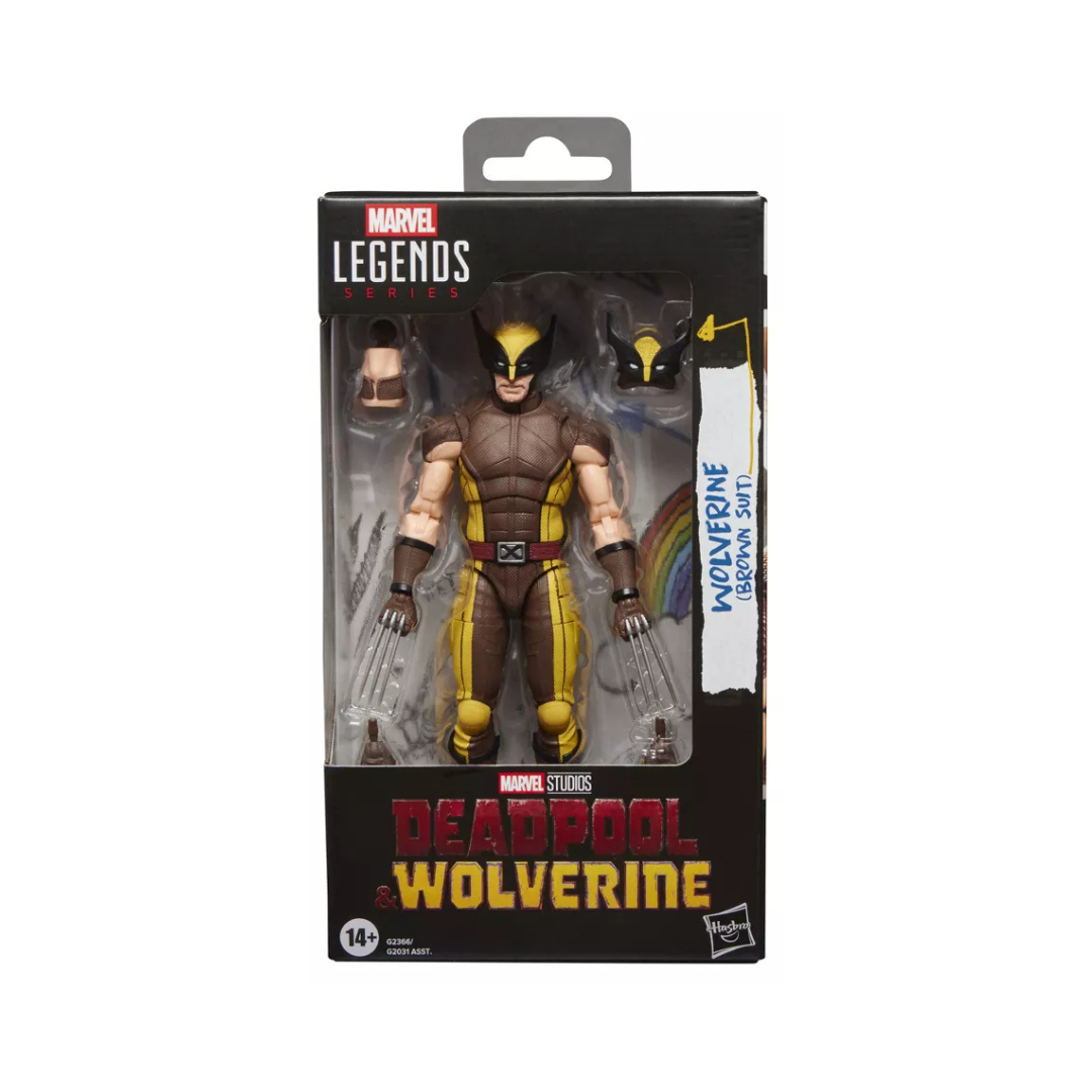 Marvel Legends Wolverine Brown Suit Deadpool & Wolverine 6-Inch Figure
