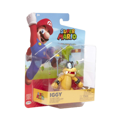 Super Mario Iggy Koopa Action Figure Set with Magic Wand JAKKS