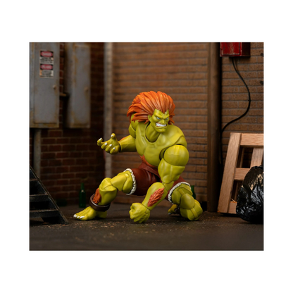 Street Fighter II Blanka 7" Deluxe Action Figure Jada Toys Collectible