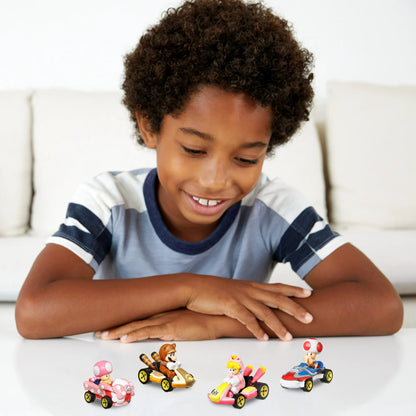 Hot Wheels Mario Kart 4-Pack 1:64 Scale Die-Cast Vehicles Collectible
