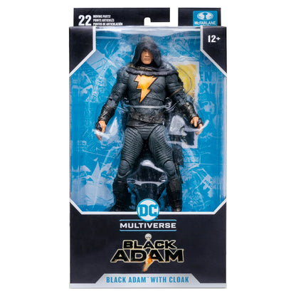 DC Multiverse Black Adam With Hood 7" Action Figure Collectible