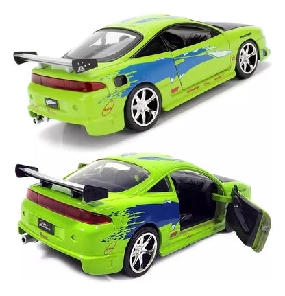 Jada 1/32 Scale Brian’s Mitsubishi Lancer Evolution VII Diecast Car – Green