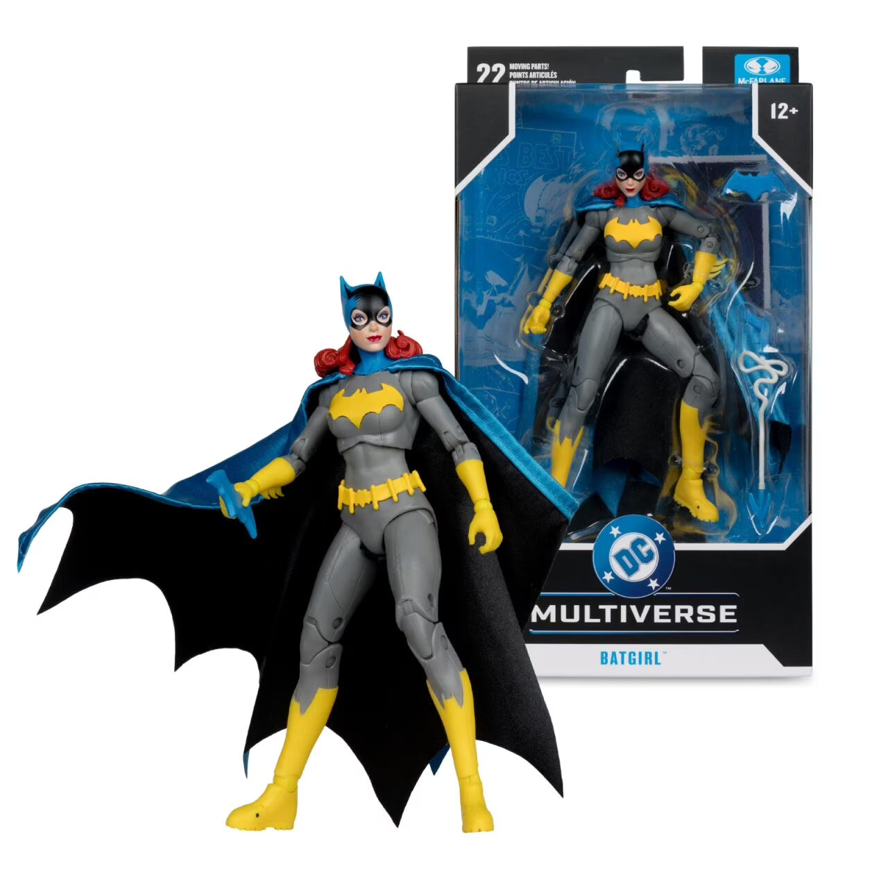 Batgirl 7" DC Multiverse Action Figure with Accessories for Collectors