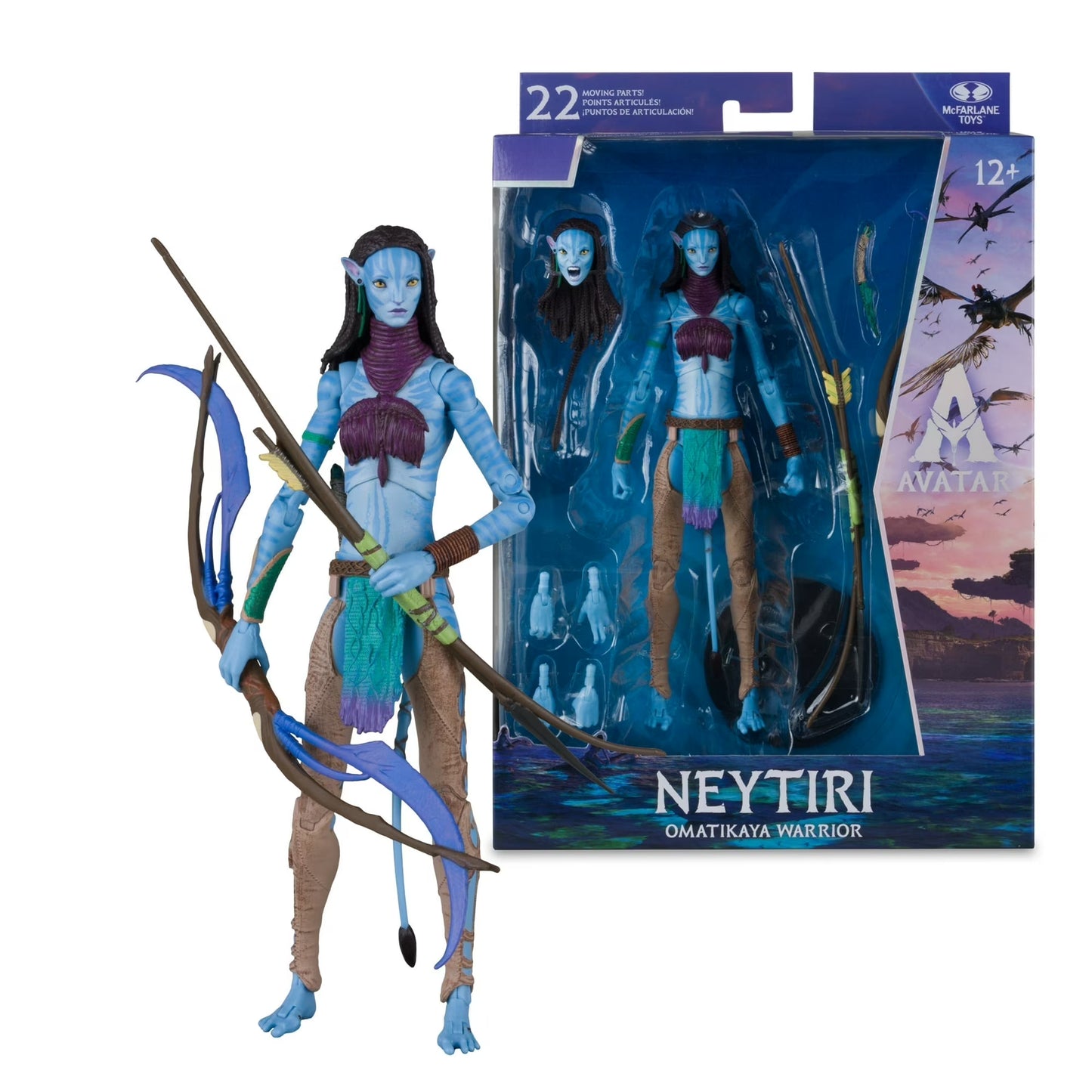 Avatar Fire & Ash Neytiri 7-Inch Action Figure – Omatikaya Warrior Collectible