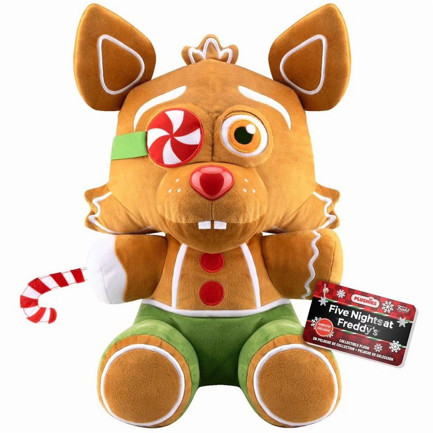 FNAF Security Breach Holiday Foxy 16-Inch Jumbo Plush by Funko