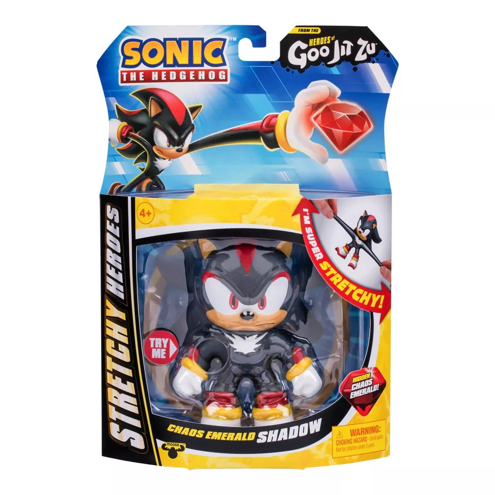 Heroes of Goo Jit Zu Sonic – Chaos Emerald Shadow Stretchy 4" Action Figure