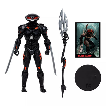 McFarlane Toys DC Direct Black Manta Action Figure w/ Comic