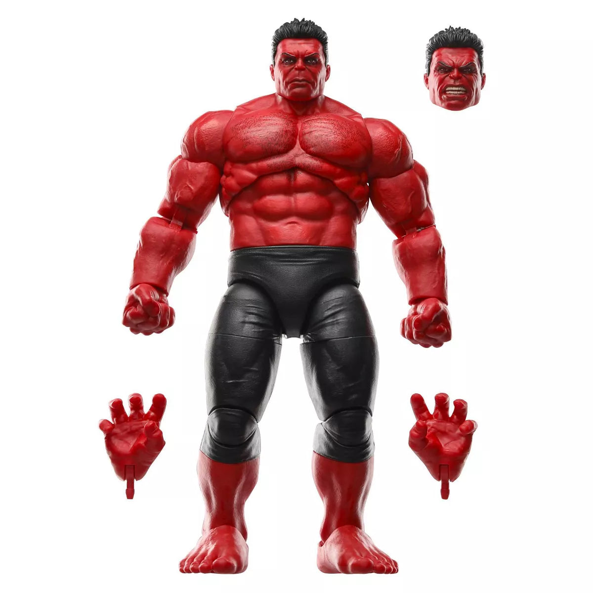 Marvel Legends Red Hulk Action Figure – 6” Scale, Deluxe Design