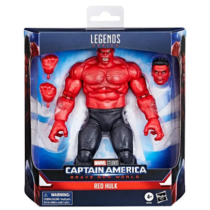 Marvel Legends Red Hulk Action Figure – 6” Scale, Deluxe Design