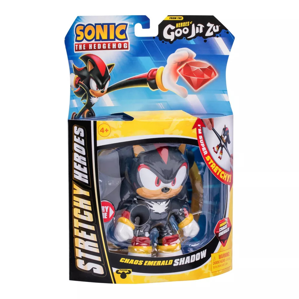 Heroes of Goo Jit Zu Sonic – Chaos Emerald Shadow Stretchy 4" Action Figure