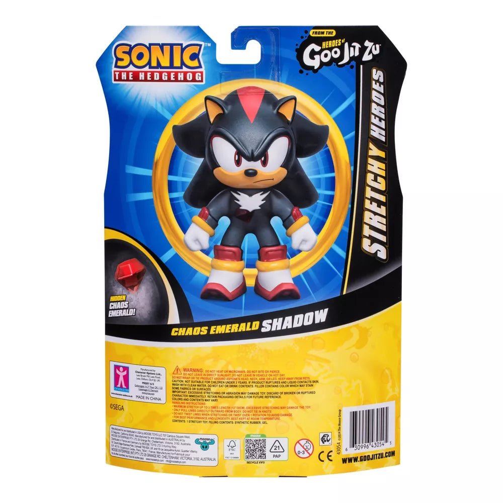Heroes of Goo Jit Zu Sonic – Chaos Emerald Shadow Stretchy 4" Action Figure