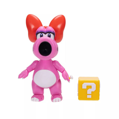 Nintendo Super Mario Birdo 4-Inch Action Figure with Question Block