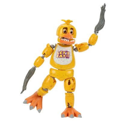 FNAF Endo-01 Figure with Classic Chica & Withered Chica Parts – 6-Inch