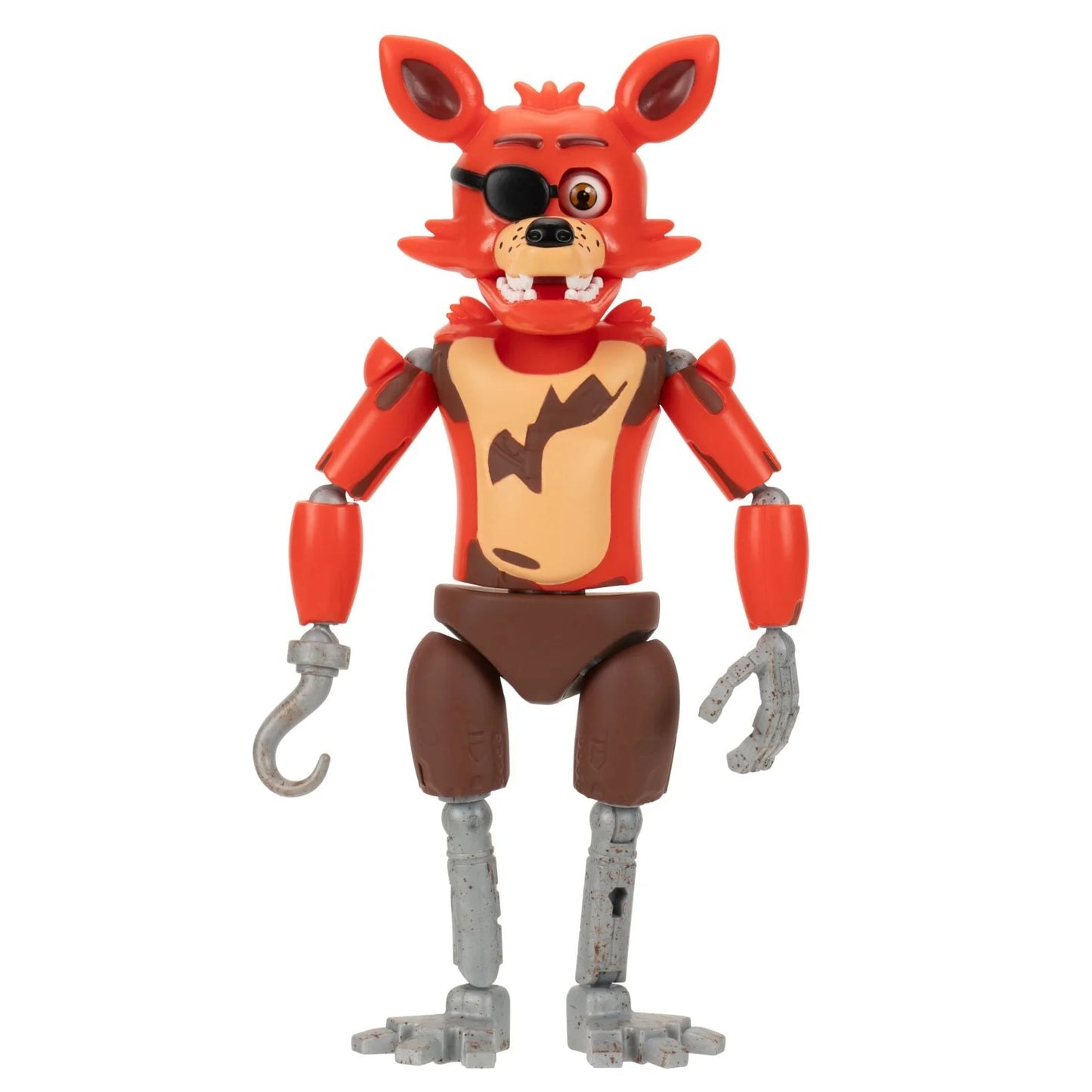 FNAF Endo-01 Figure with Classic Foxy & Withered Foxy Parts – 6-Inch