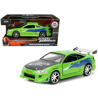 Jada 1/32 Scale Brian’s Mitsubishi Lancer Evolution VII Diecast Car – Green