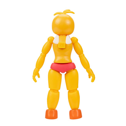 Jazwares FNaF Toy Chica Action Figure – 5" Glow Eyes & Jumpscare Feature