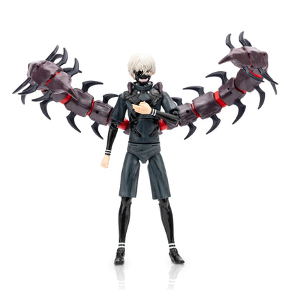 Total Anime Ken Kaneki Tokyo Ghoul Half-Kakuja 6.5" Action Figure