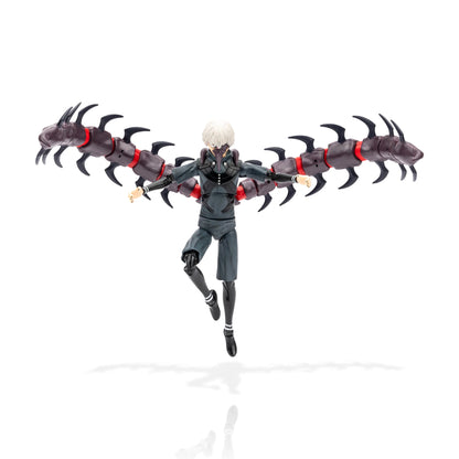 Total Anime Ken Kaneki Tokyo Ghoul Half-Kakuja 6.5" Action Figure