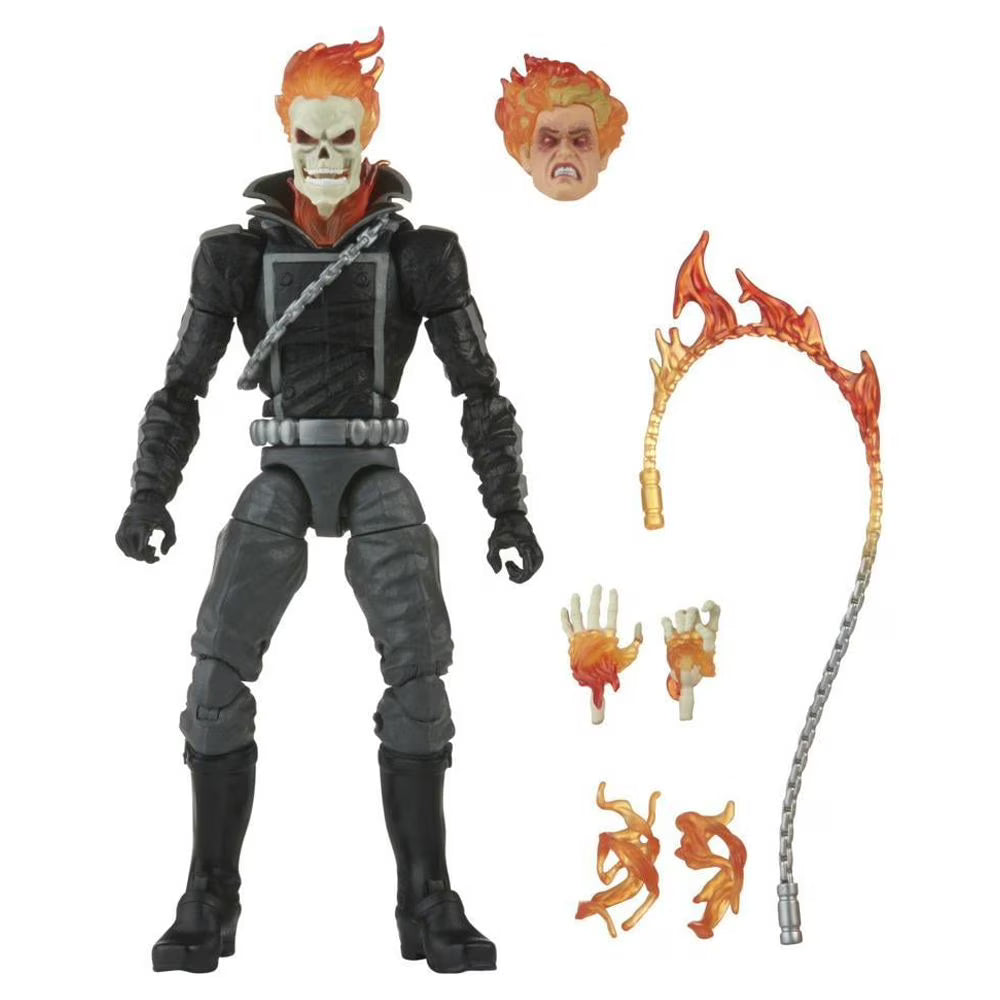 Marvel Legends Series – Ghost Rider 6-Inch Action Figure Toy (Comics Edition)