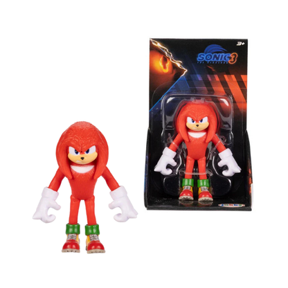 Sonic The Hedgehog 3 Movie Knuckles 2.5" Action Figure with Articulation