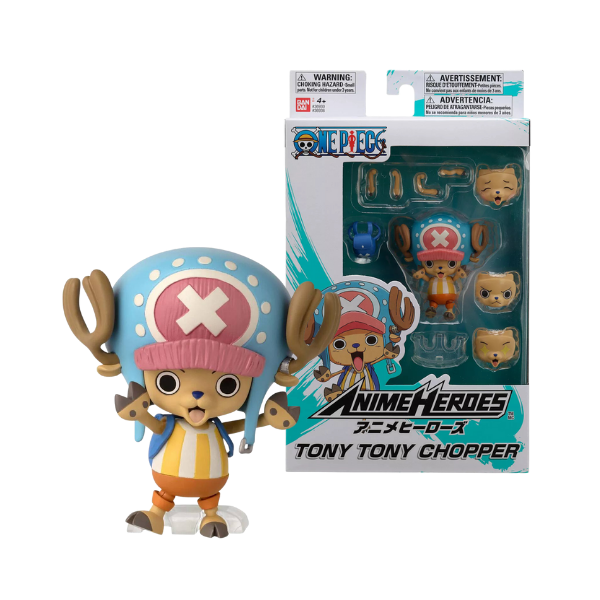 Tony Tony Chopper 2.5" Anime Heroes Action Figure – One Piece Collectible