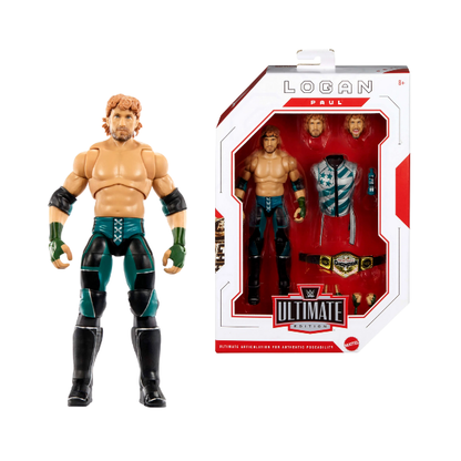 WWE Ultimate Edition Logan Paul 6-Inch Action Figure & Accessories Set