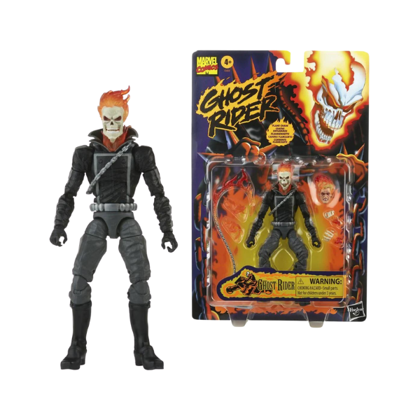 Marvel Legends Series – Ghost Rider 6-Inch Action Figure Toy (Comics Edition)