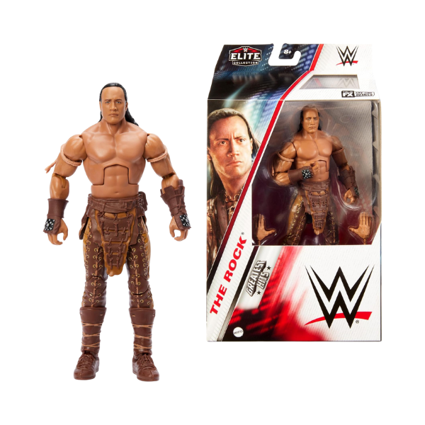 WWE Elite The Rock 6” Action Figure Scorpion King Collectible