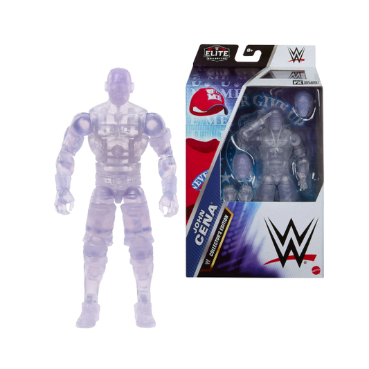 WWE Elite John Cena 6” Action Figure 2025 Transparent Collectible