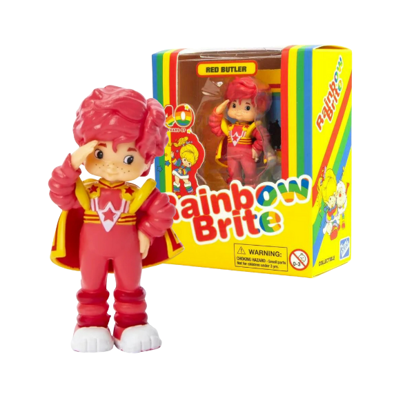 The Loyal Subjects Rainbow Brite Red Butler 3" 40th Anniversary Figure