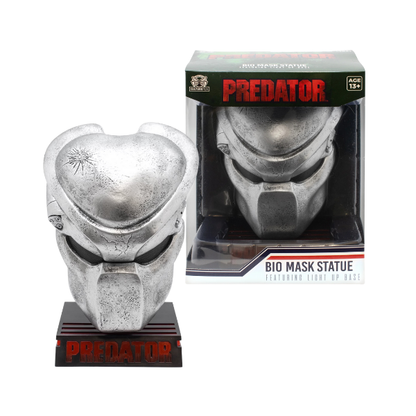 Predator 9-Inch Deluxe Replica Mask with Light-Up Display Stand by CultureFly