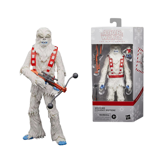 Star Wars Black Series Wookiee Holiday Edition 6-Inch Action Figure