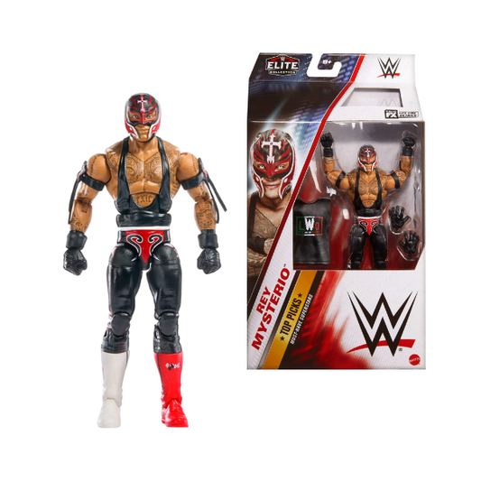 WWE Elite Rey Mysterio 6” Action Figure with Accessories Collectible
