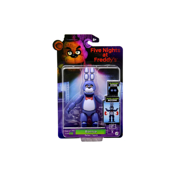 Five Nights at Freddy’s Bonnie 5" Action Figure Glow Eyes Jump Scare