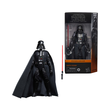 Star Wars Black Series Darth Vader 6" Action Figure – A New Hope Collectible