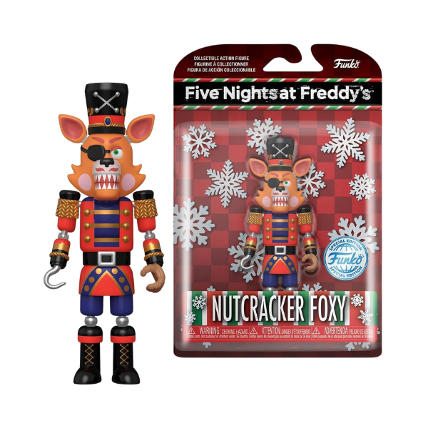 Funko FNAF Five Nights at Freddy's Nutcracker Foxy 5" Holiday Christmas Figure