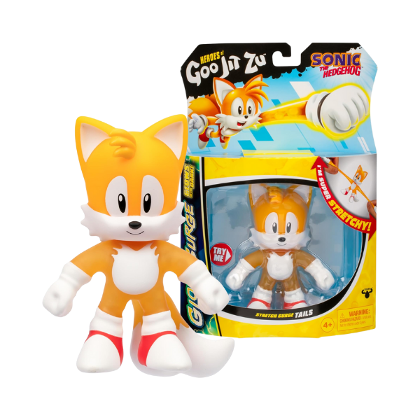 Heroes of Goo Jit Zu Stretch Surge Tails Glow-in-the-Dark Figure