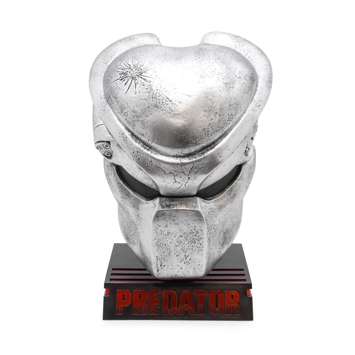 Predator 9-Inch Deluxe Replica Mask with Light-Up Display Stand by CultureFly