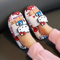 Cute Sanrio Hello Kitty and Kuromi Non-slip Children's Slippers