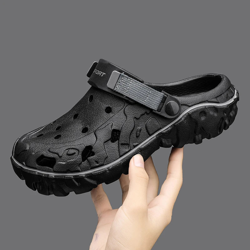 EVA Men's Lightweight Beach Clog Croc Shoe Slippers