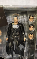 MAFEX 174 Medicom Superman Black Suit Zack Snyder's Justice League Figure