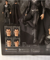 MAFEX 174 Medicom Superman Black Suit Zack Snyder's Justice League Figure