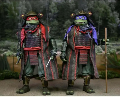 NECA TMNT 3 Movie Donatello & Raphael 7" Action Figures 2 Pack