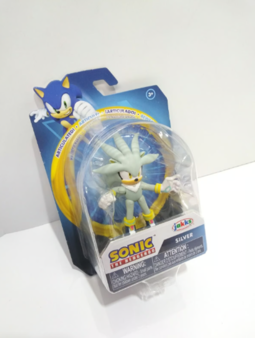 Sonic the Hedgehog Silver 2.5 Inch Jakks Pacific Action Figure