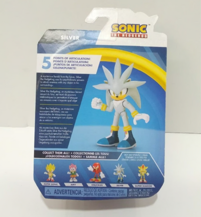 Sonic the Hedgehog Silver 2.5 Inch Jakks Pacific Action Figure