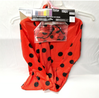 Miraculous Ladybug Costume-Kids Small & Gloves Eye Mask Hair Band Included 7/8