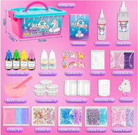 Unicorn Slime Kit for Girls 6-12, DIY Slime Making Set, Party Favors Gift