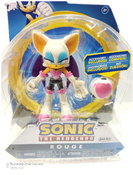 Rouge Sonic the Hedgehog 4.5" Action Figure - Articulated Collectible Toy